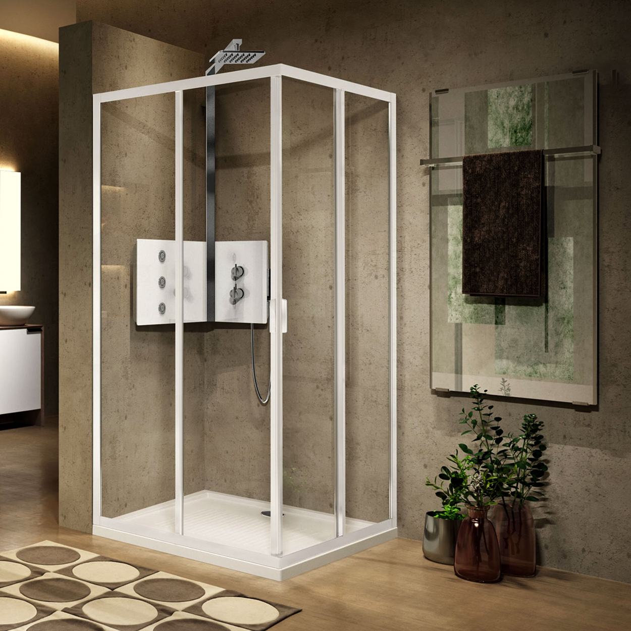 Novellini Doccia e vasca insieme 70cm