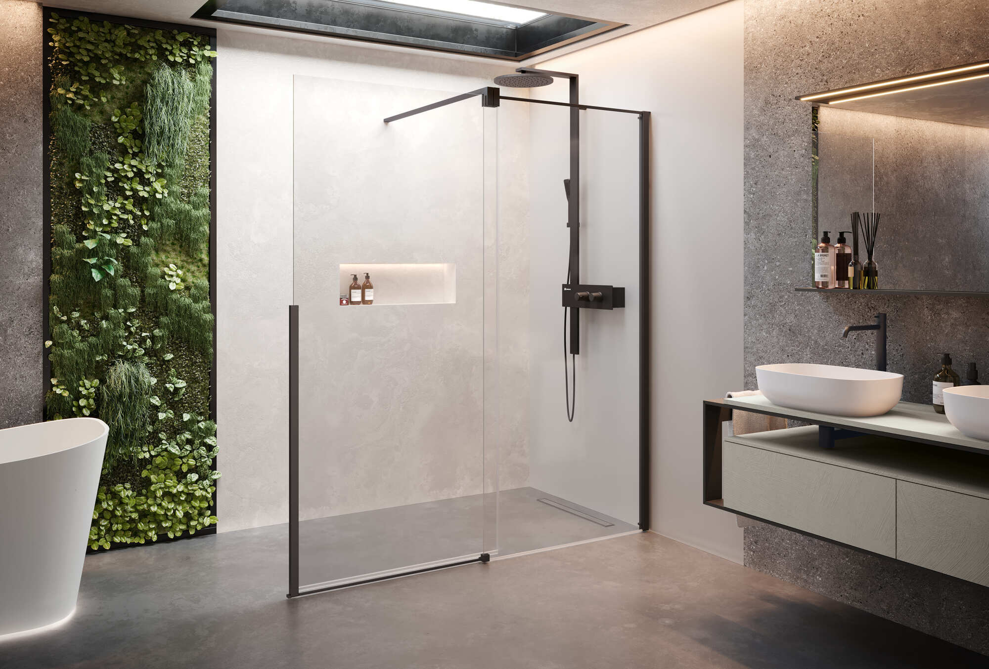 Novellini e le docce walk-in