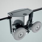 Sistema di scorrimento a doppio carrello