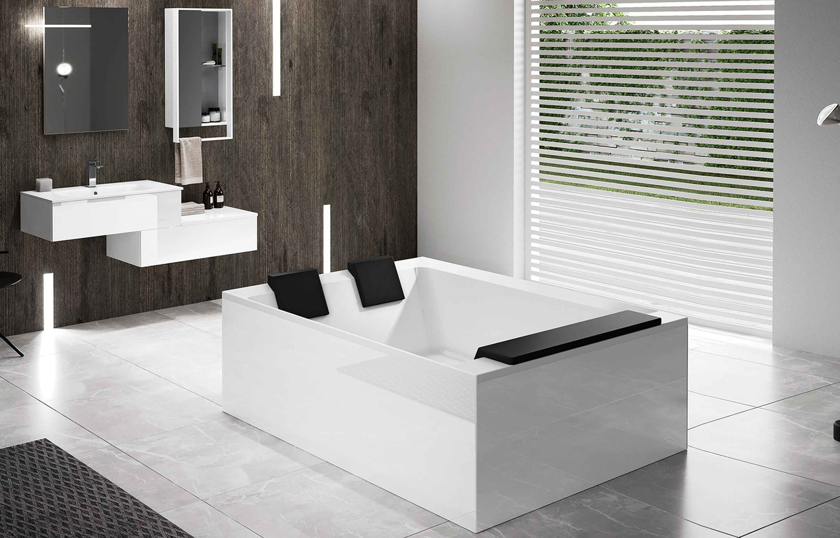 Vasche - Divina Dual - installazione freestanding