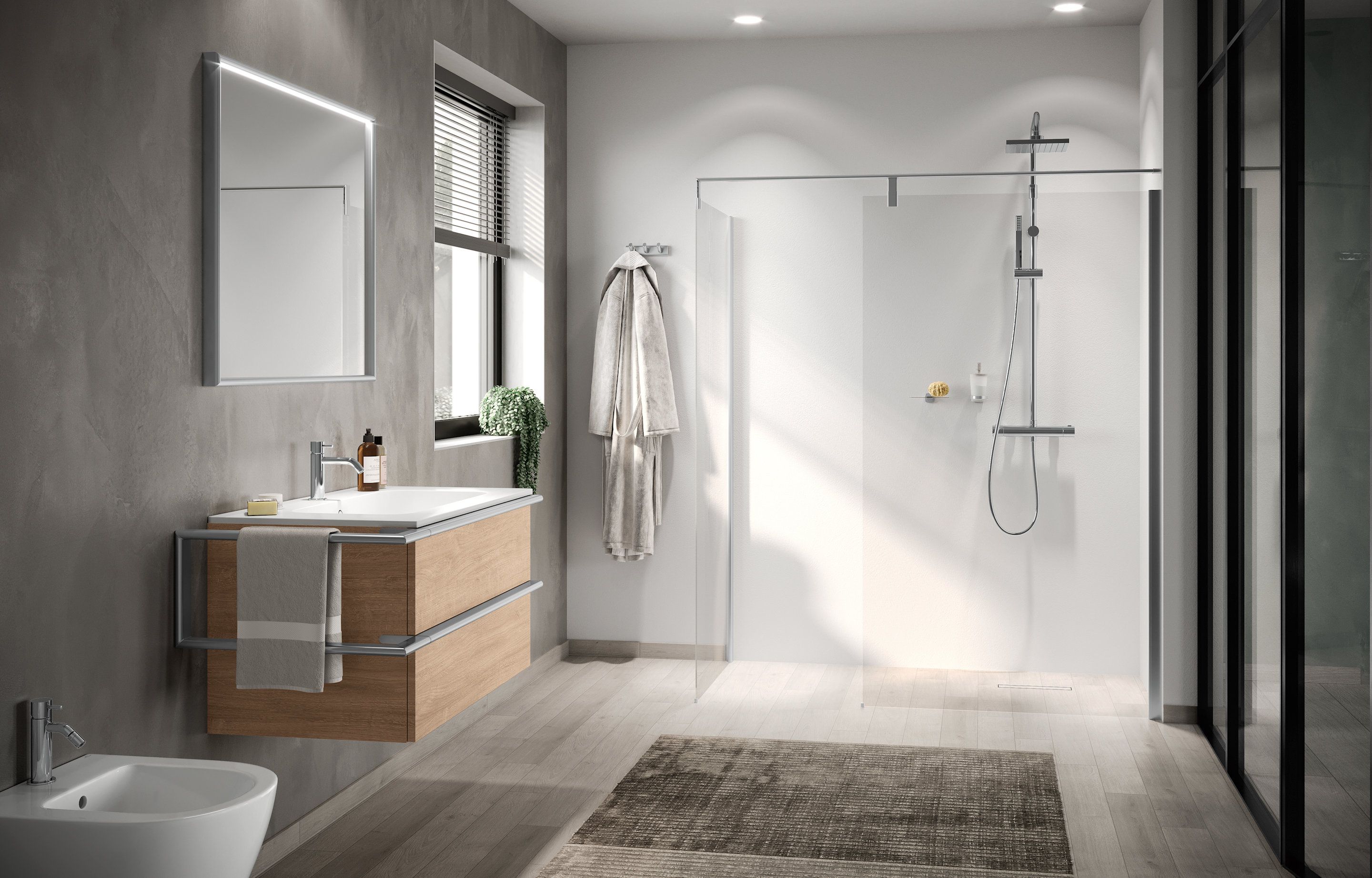 Spazi doccia - Giada H+H Kit Edge