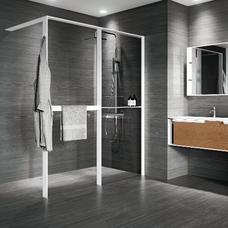 Docce walk-in - Kuadra HWZ2 Frame