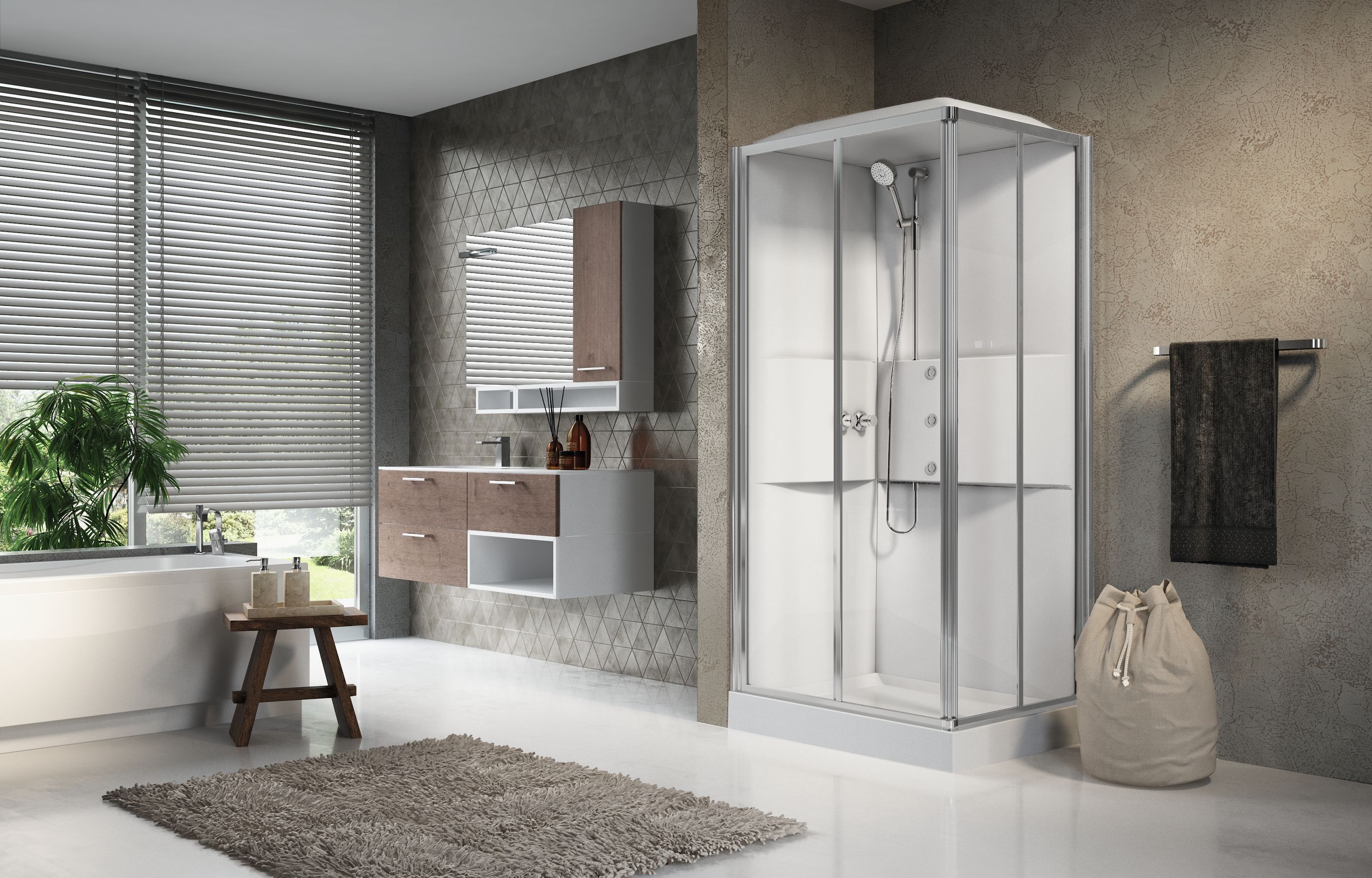 Cabine doccia - Media 2.0 A100X80