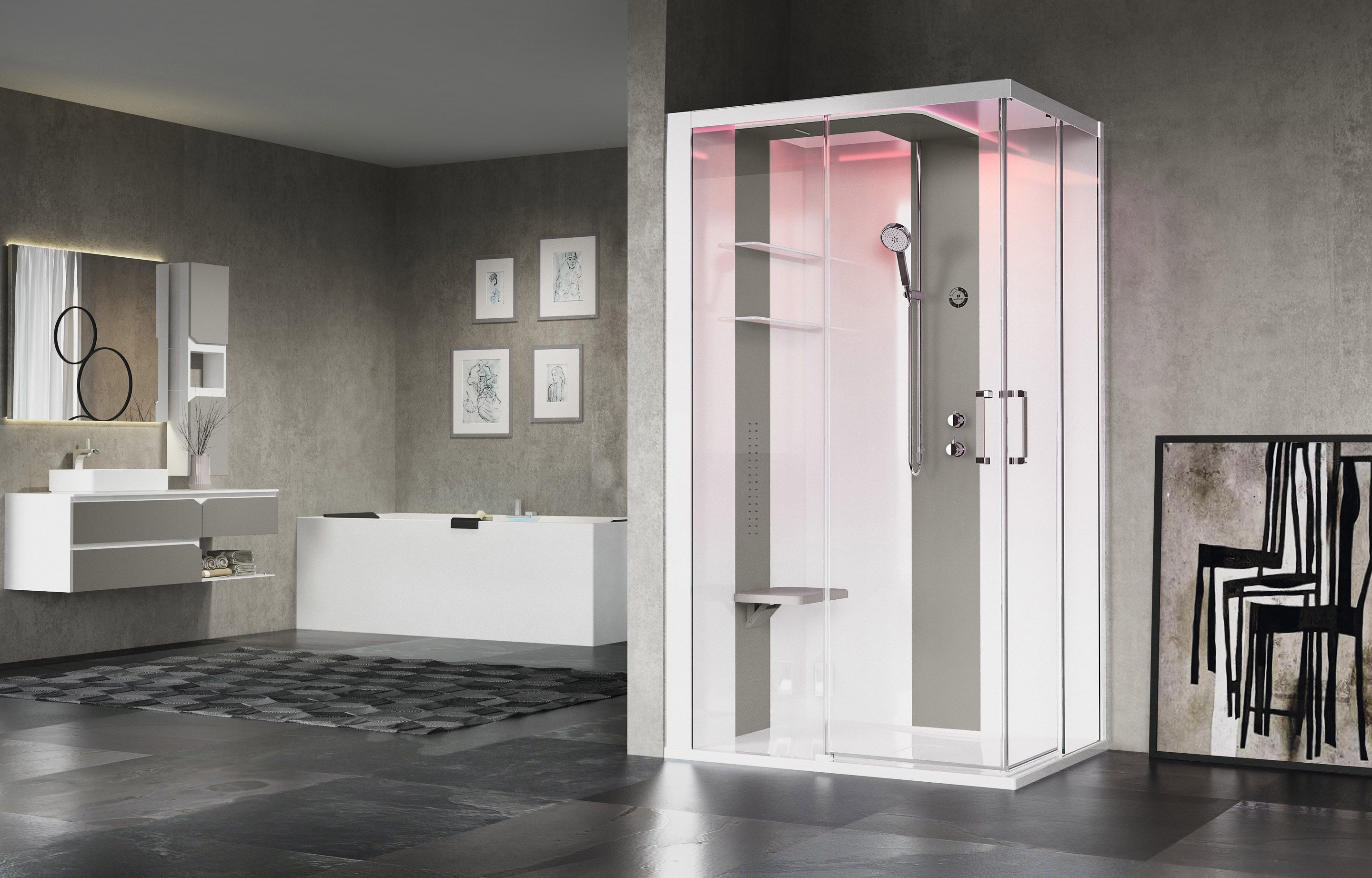 Cabine doccia - Skill A120X80