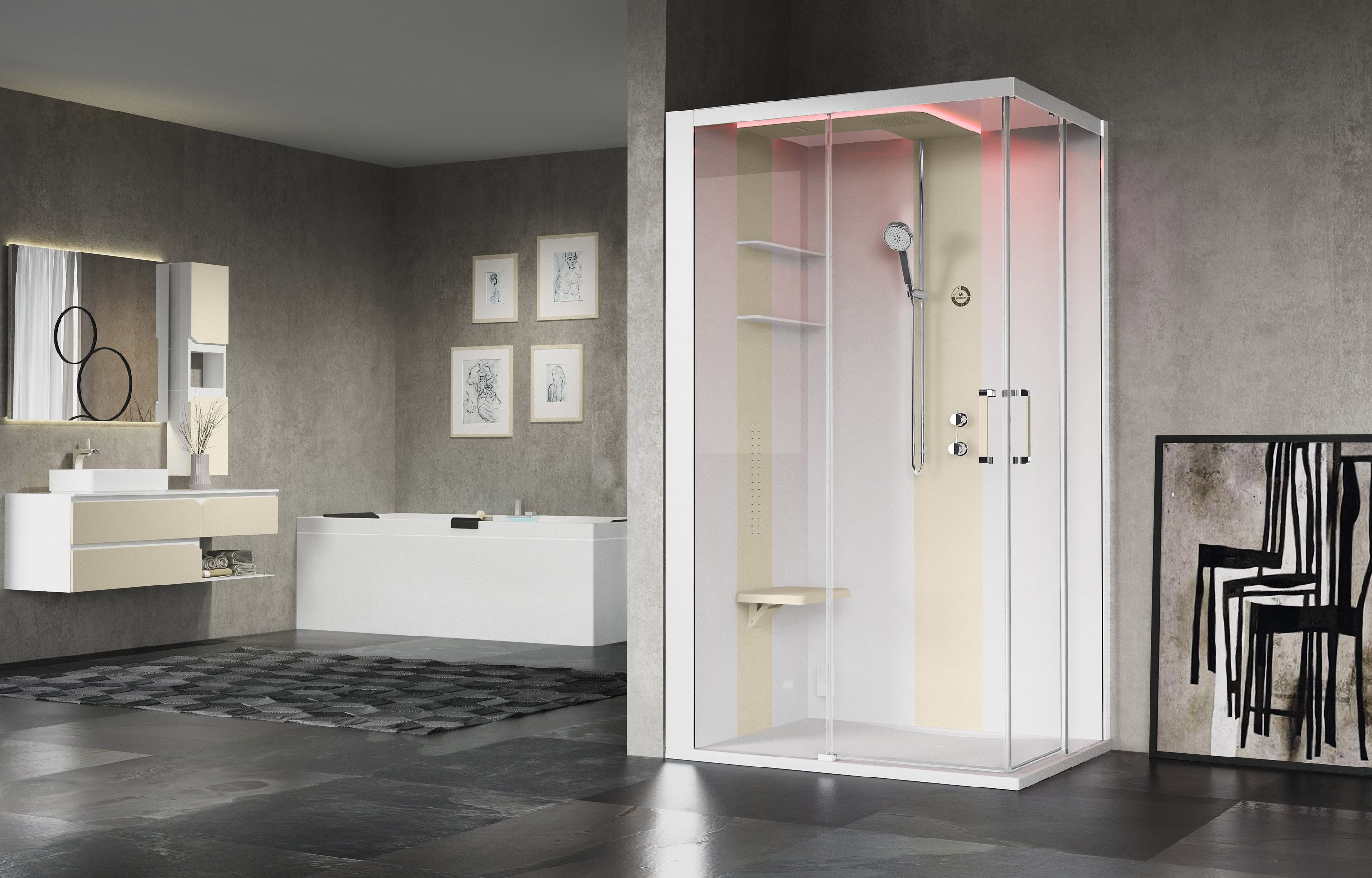 Cabine doccia - Skill A120X90