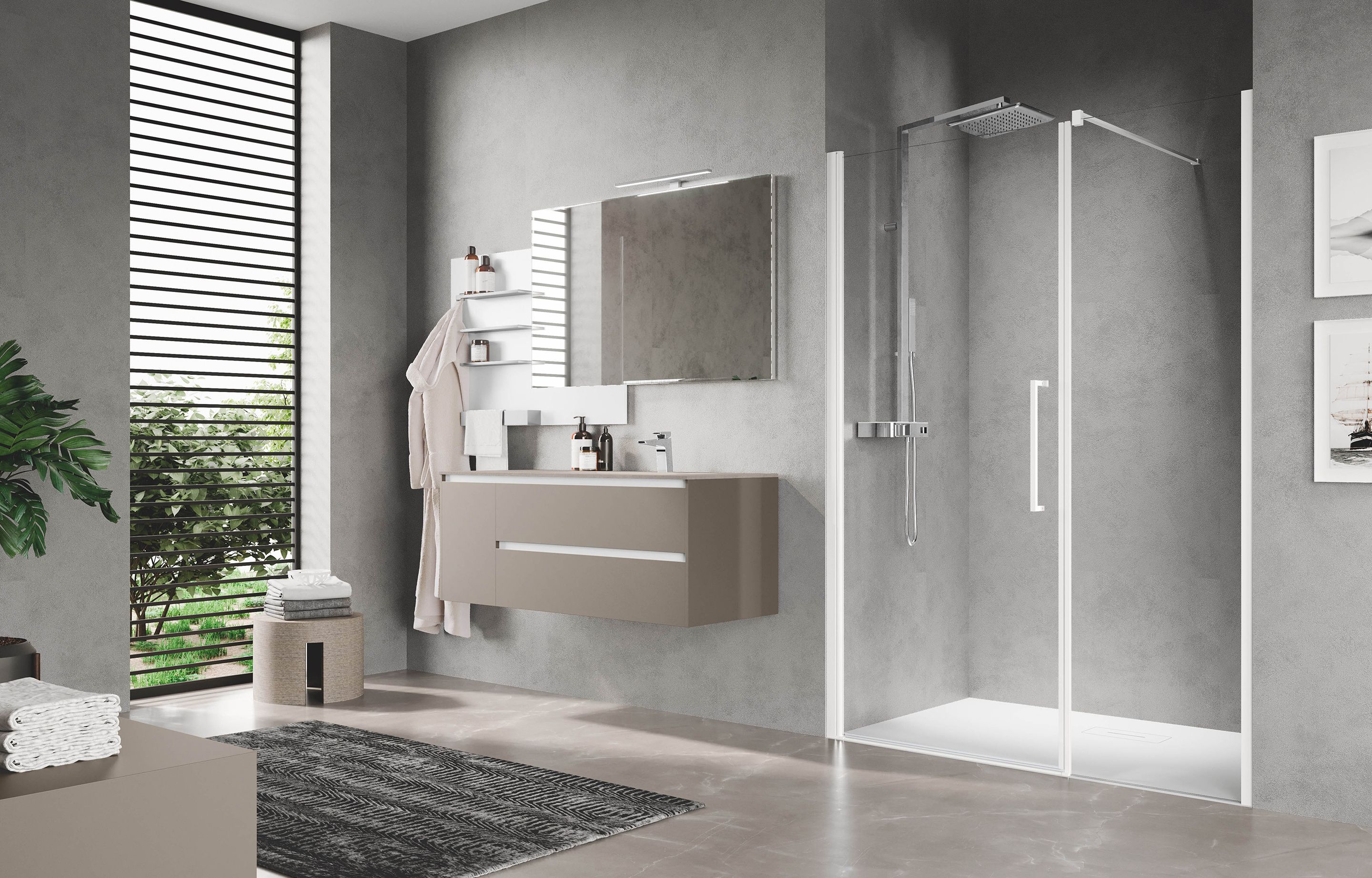 Box doccia - Young Plus G+F in linea